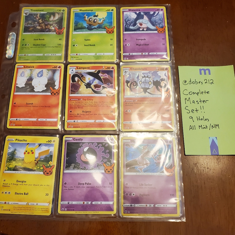 Pokemon Master set
